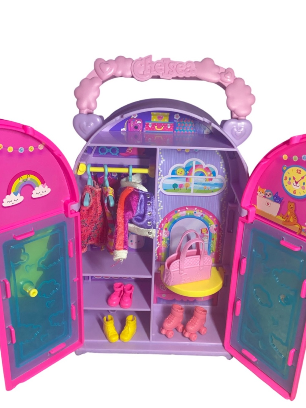 Mattel - Barbie Chelsea Closet Toy Playset And Chelsea Car - Picture 3 of 6